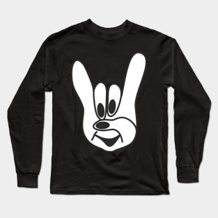 Heavy Cartoon Rock Long Sleeve T-Shirt